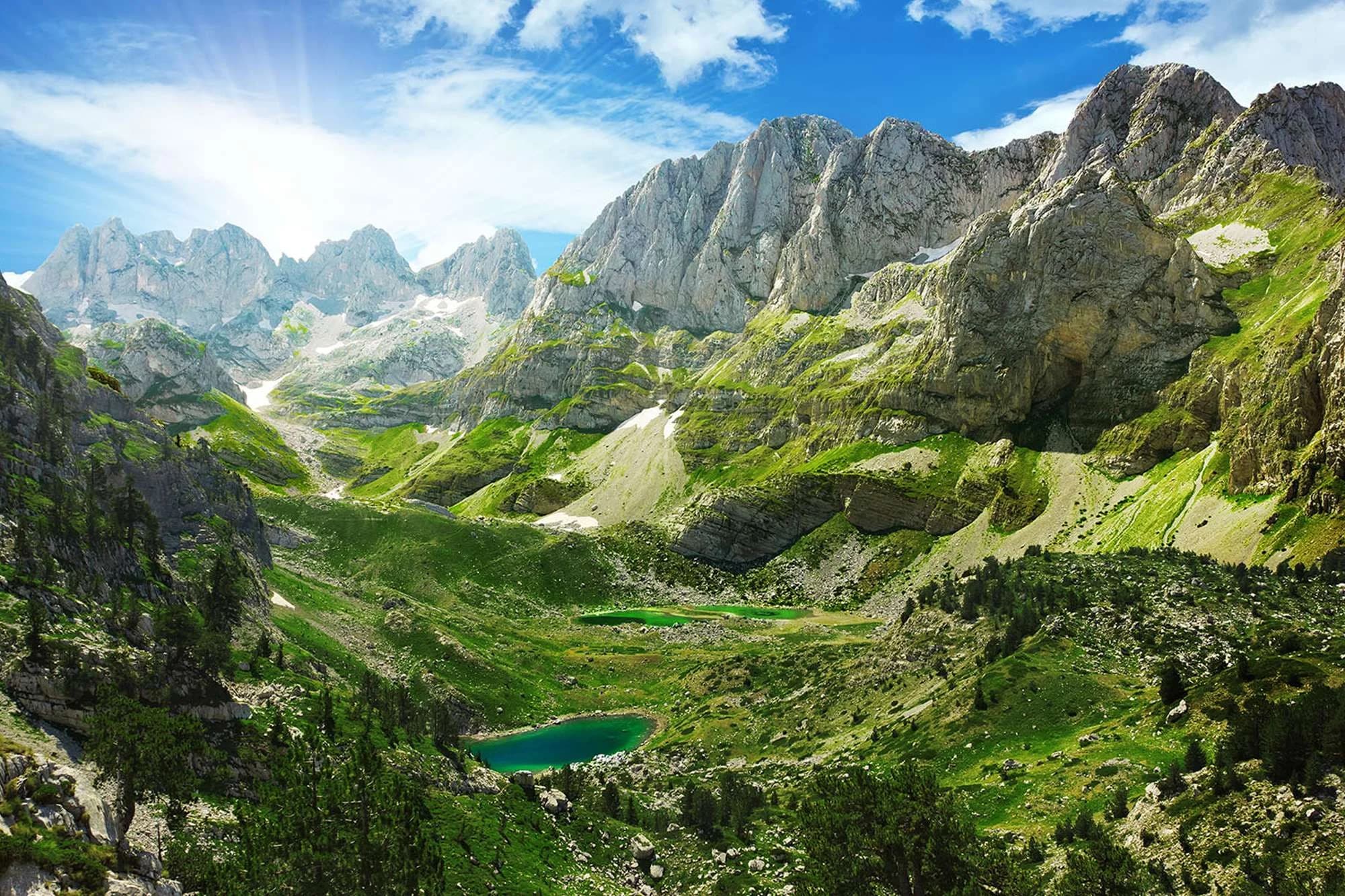 Durmitor National Park mountains, lakes and forests